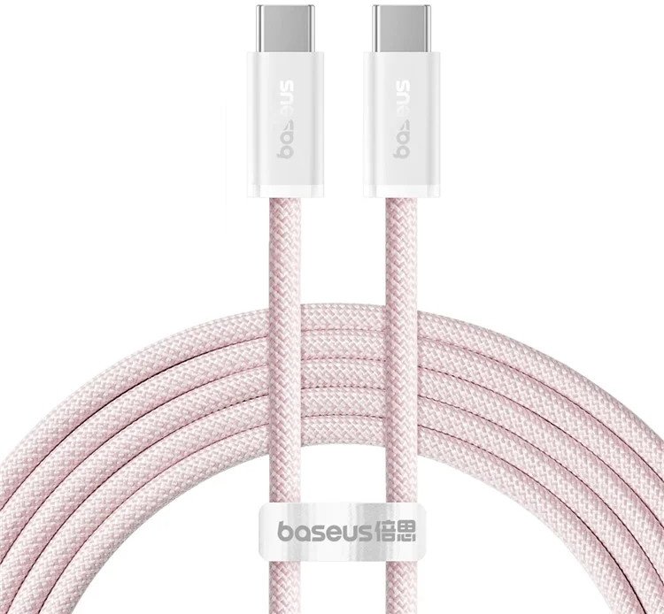 

Кабель Baseus Dynamic 3 USB Type-C - USB Type-C (1 м, розовый)