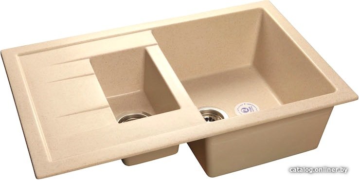 Кухонная мойка GranFest GF-Q775KL (бежевый)