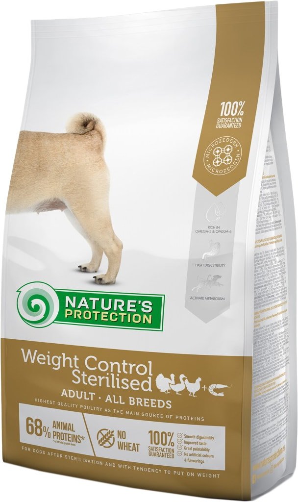 

Сухой корм для собак Nature's Protection Weight Control Sterilised 12 кг