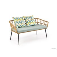 Софа Halmar Gardena 2S (натуральный/разноцветный)