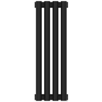 Стальной трубчатый радиатор Сунержа Эстет-11 500х180 4 секции (матовый черный)