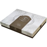 Семейный комплект постельного белья DO&CO Drawing 11071 (черный)