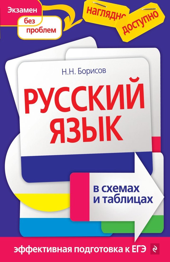 

Учебное пособие издательства Эксмо. Русский язык в схемах и таблицах (Борисов Николай Николаевич)