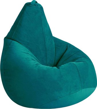 Kreslomeshki Груша велюр (XL, темная бирюза)