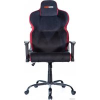 Игровое (геймерское) кресло VMMGame Unit Velour Upgrade XD-A-VRBKRD-B23 (черный/красный)