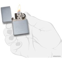 Зажигалка Zippo Brushed Chrome Vintage 230.25-000003