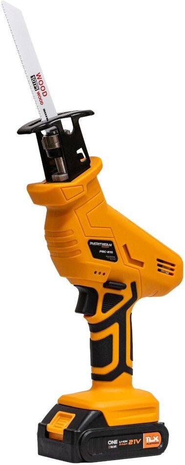 

Сабельная пила Partisan PSC-2111 (с 2-мя АКБ, кейс)