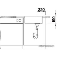 Кухонная мойка Blanco Elon XL 6 S (кофе) 524843