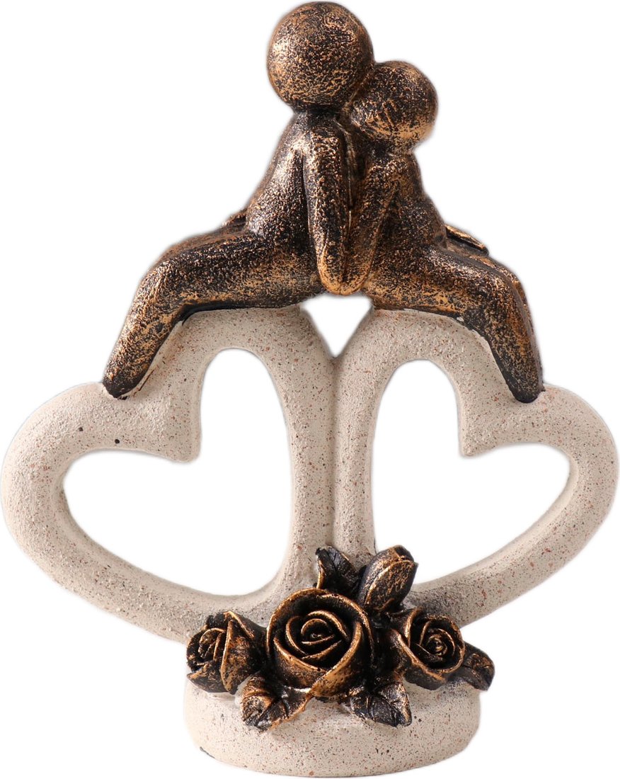 

Статуэтка Sima-Land Пара на каменных сердцах с розами 10686618