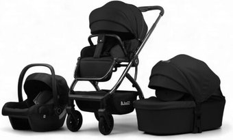 Универсальная коляска Bubago Lotta Limited BG LTD-176-2 (3 в 1, черный)