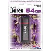 USB Flash Mirex Knight Black 3.0 64GB
