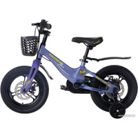 Детский велосипед Maxiscoo Jazz Pro 14 2024 (синий карбон)
