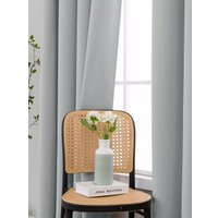 Комплект штор Mio Tesoro Блэкаут 300x250 (2шт, светло-серый)
