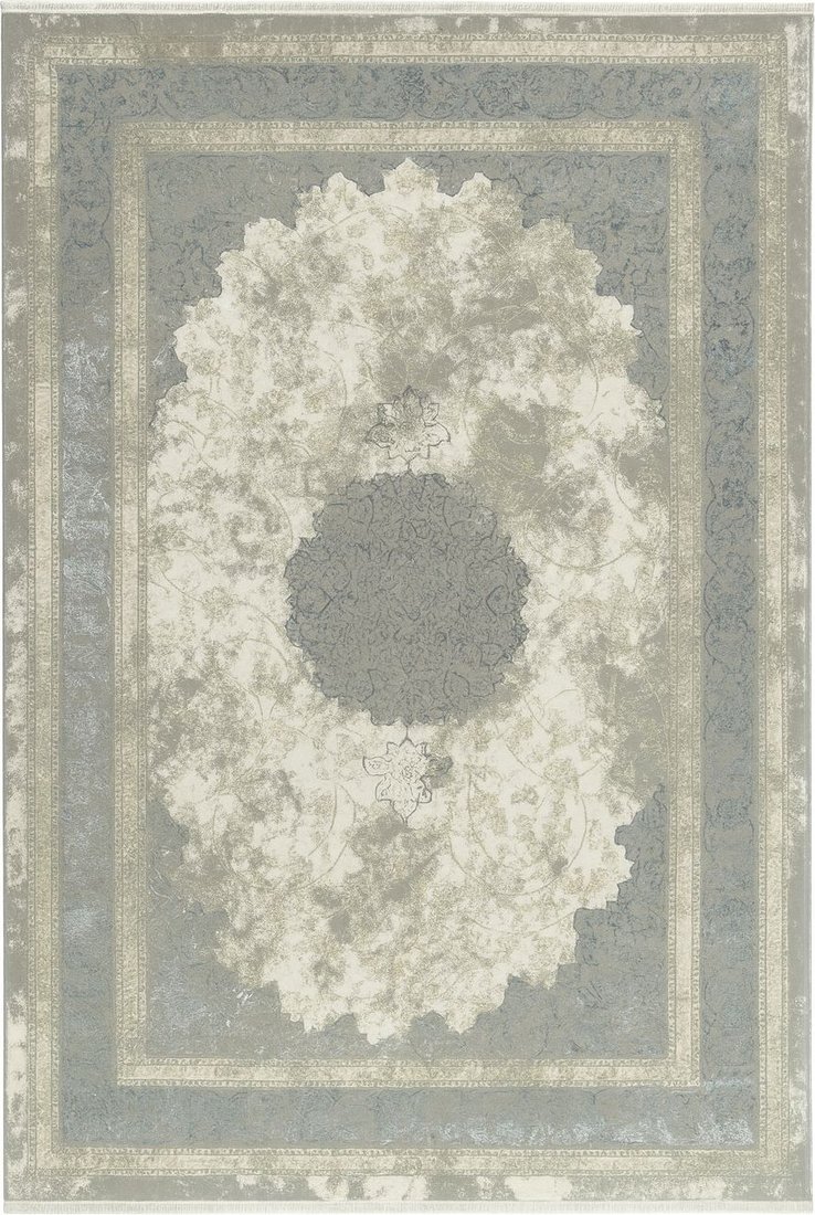 

Ковер для жилой комнаты Radjab Carpet Амальфи Прямоугольник A5000A (2x2.9, Cream/L.Grey)