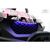 Электромобиль RiverToys T777TT 4WD (розовый камуфляж)