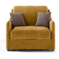Кресло-кровать Mio Tesoro Эско 32 АТС80 (Ultra Mustard/Ultra Stone)