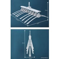Вешалка для одежды Quange LS020108NC (белый)