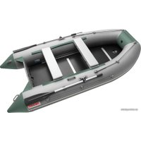Моторно-килевая лодка Roger Boat Hunter Keel 3000 (малокилевая, серый/зеленый)