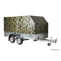 Двухосный прицеп КМЗ Бизнес 3.5х1.5м (без тента)