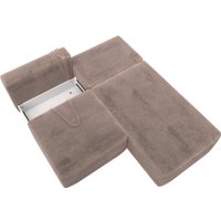 Угловой диван Лига диванов Лига-060 НПБ угол универсальный 129494 (велюр Tower 05 бежевый)