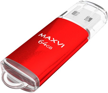 

USB Flash Maxvi MP 64GB (красный)