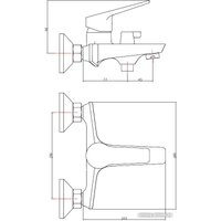 Смеситель Esko Murano MR 54