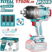 Гайковерт Total TIWLI201751 (без АКБ)