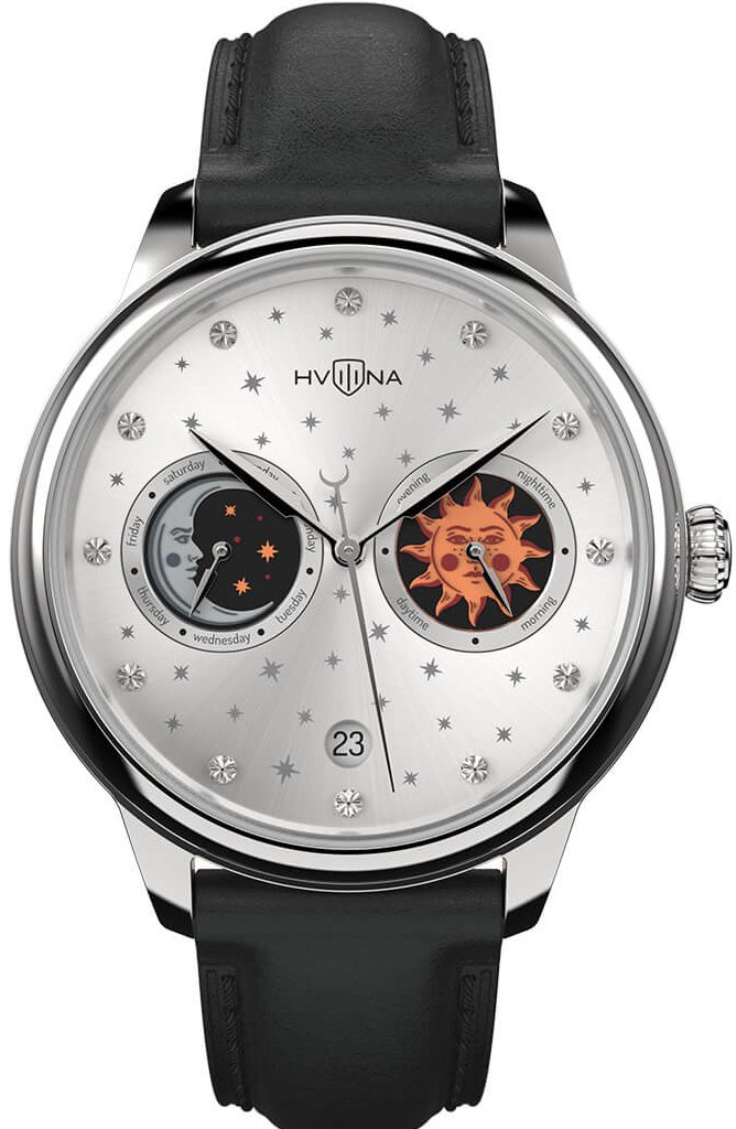 

Наручные часы HVILINA Star Chronicle Quartz Silver Pearl