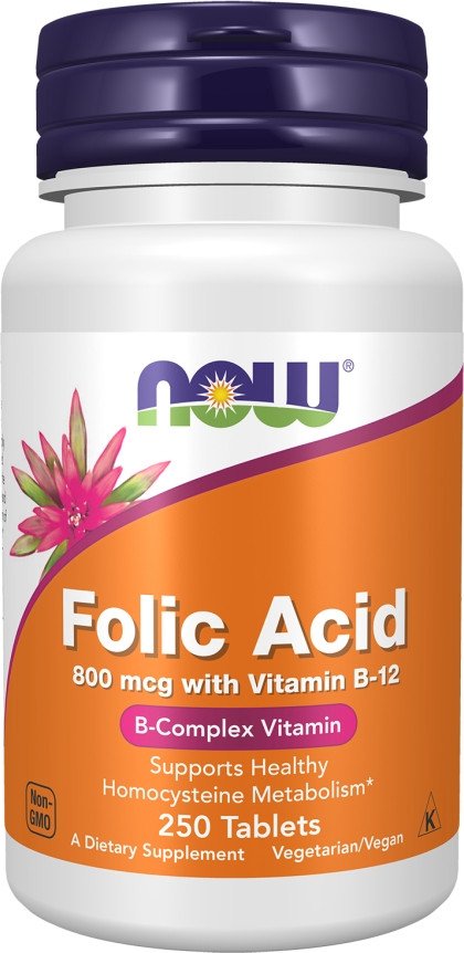 Витамин Now Foods Folic Acid (250 таблеток)