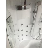 Душевая кабина с паром Royal Bath RB90NRW-C-CH-P 90x90