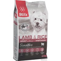 Сухой корм для собак Blitz Sensitive Adult Small Breeds Lamb & Rice (для мелких пород с ягненком и рисом) 2 кг