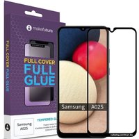Защитное стекло MakeFuture Galaxy A02s Full Cover Full Glue MGF-SA02S