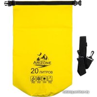 Гермомешок Arizone 28-222047 (20 л, желтый)