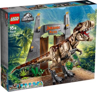 Конструктор LEGO Jurassic World 75936 Парк Юрского периода: ярость Ти-Рекса
