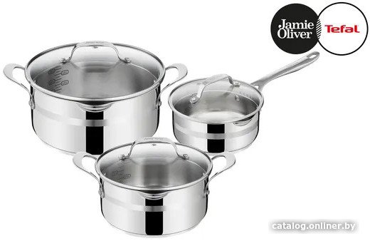 Набор кастрюль Tefal Jamie Oliver Cook Smart E311S674