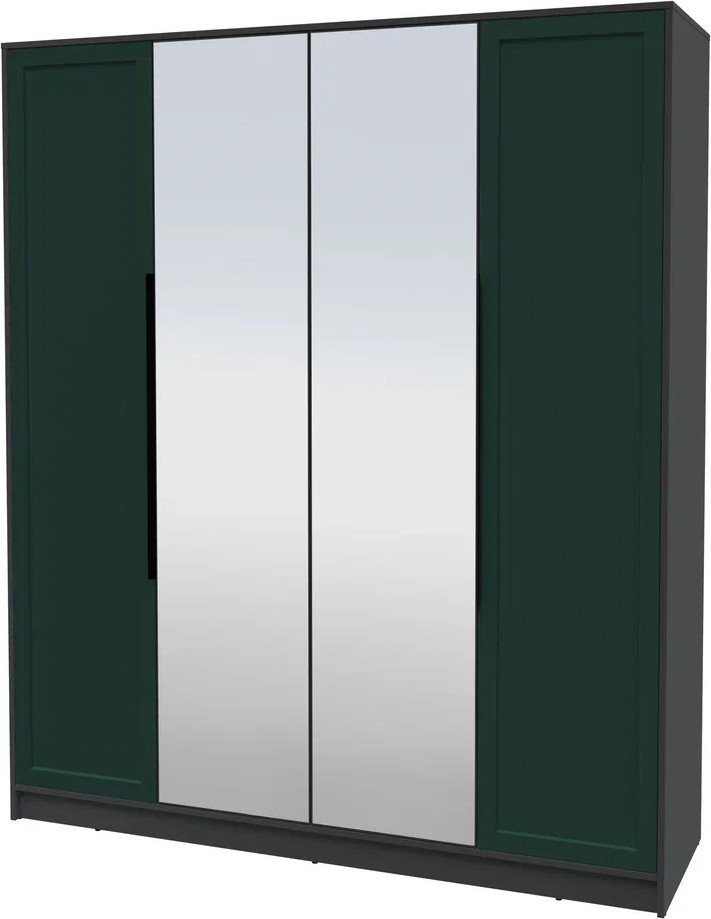 

Шкаф распашной Интерлиния Концепт Тренд КТ-Ш4(з) (антрацит/изумруд)