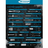 Универсальный набор инструментов GROSS 14151 (101 предмет)