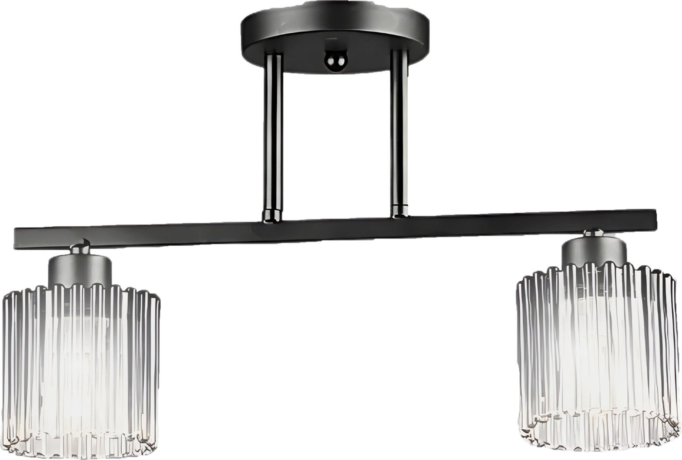 

Люстра средней высоты Aitin Pro НПБ 02-2x60-101 N6778/2 (черный)