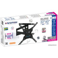 Кронштейн для телевизора Kromax DIX-19 (черный)