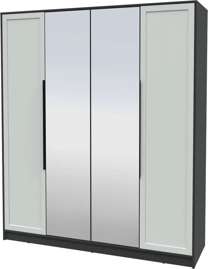 

Шкаф распашной Интерлиния Концепт Тренд КТ-Ш4(з) (антрацит/грей)