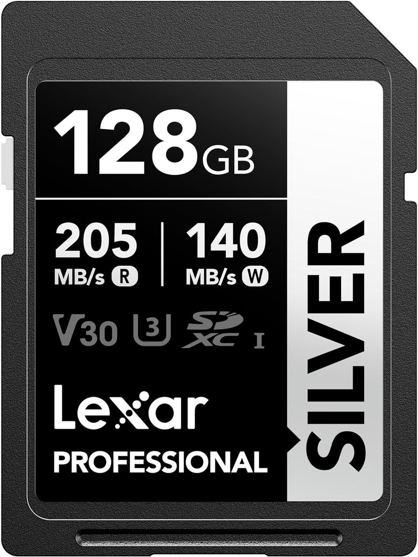 

Карта памяти Lexar Professional SILVER SDXC LSDSILV128G-BNNNG 128GB