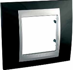 

Рамка Schneider Electric Unica MGU66.002.093 (родий/алюминий)