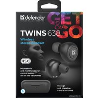 Наушники Defender Twins 638