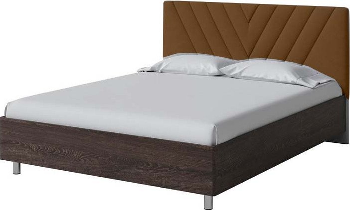 

Кровать PROxSON Ora 90x200 (дуб кантербери/Monopoly горячий шоколад 237)