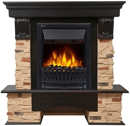 

Портал Firelight Pietra Classic (камень сланец натуральный/шпон темный дуб)