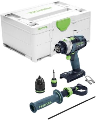 Ударная дрель-шуруповерт Festool TPC 18/4-Basic 575604 (без АКБ, кейс)