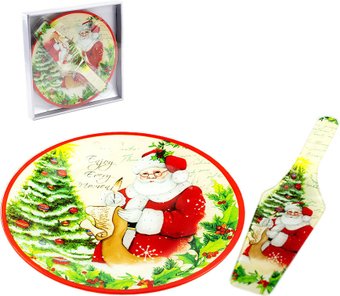 Подставка для торта Zibo Shelley Сказочный момент S3010/2PDQ Z179 (с лопаткой)