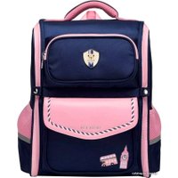 Школьный рюкзак Sun Eight SE-2874 (темно-синий/розовый)