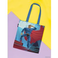 Сумка шоппер JoyArty Супермен в прожекторах bsh_23742