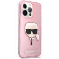 Чехол для телефона CG Mobile Karl Lagerfeld для iPhone 13 Pro KLHCP13LKHTUGLP